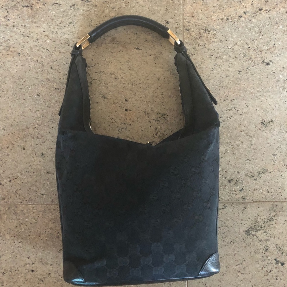 Authentic Black Gucci bag